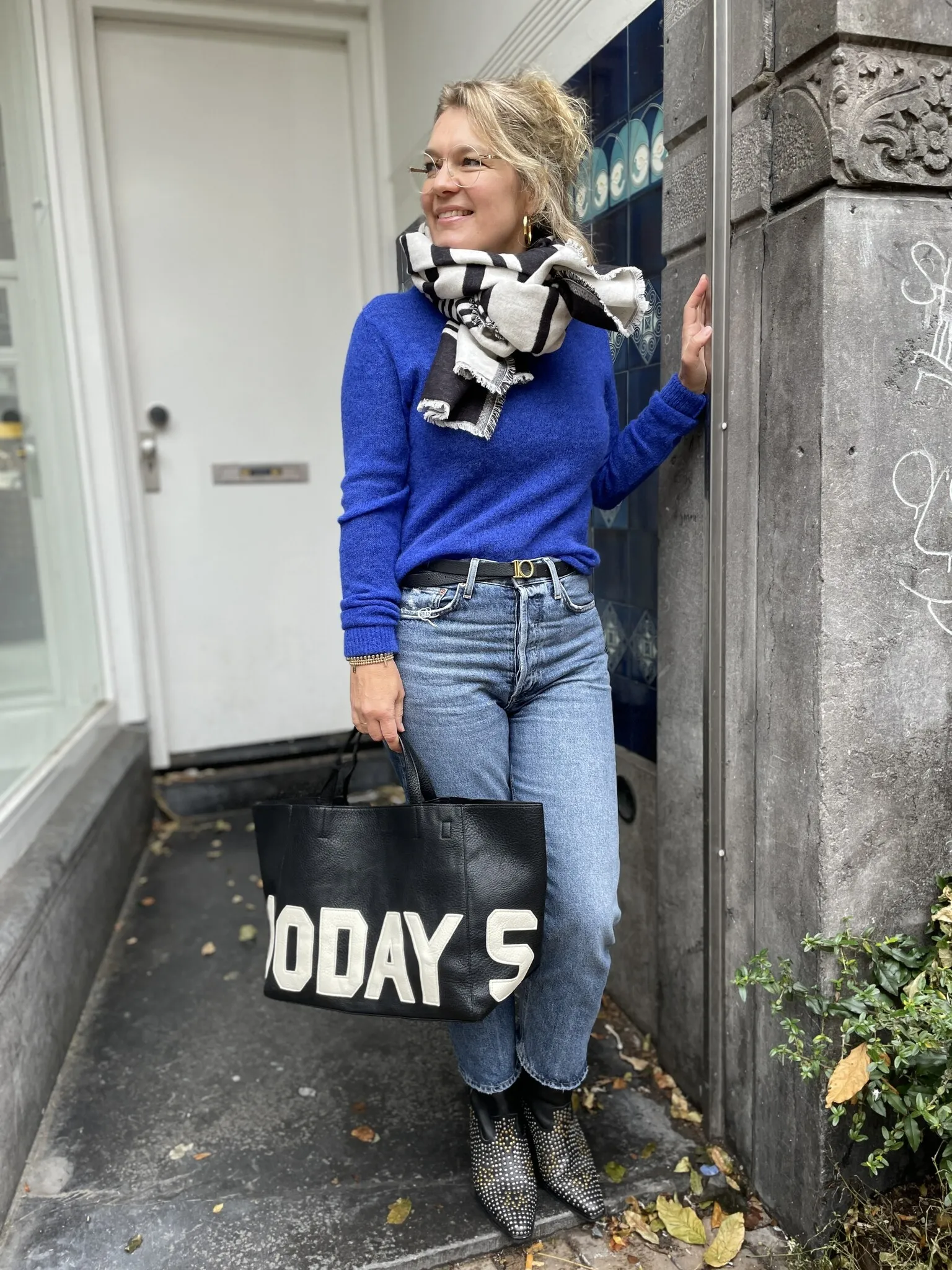 Agolde jeans 90's crop straight hooked