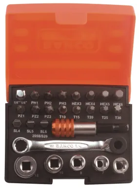 BAHCO BIT SET M.BIT RATEL 26D