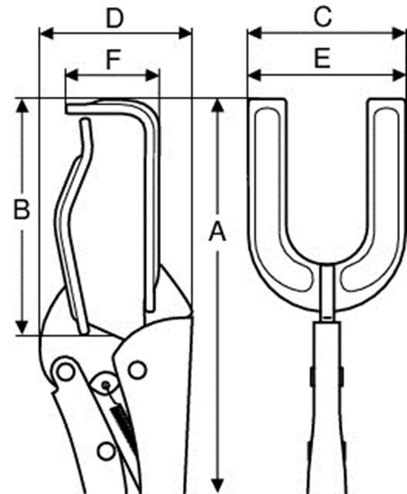 BAHCO LASKLEMTANG 280 MM | 2965280