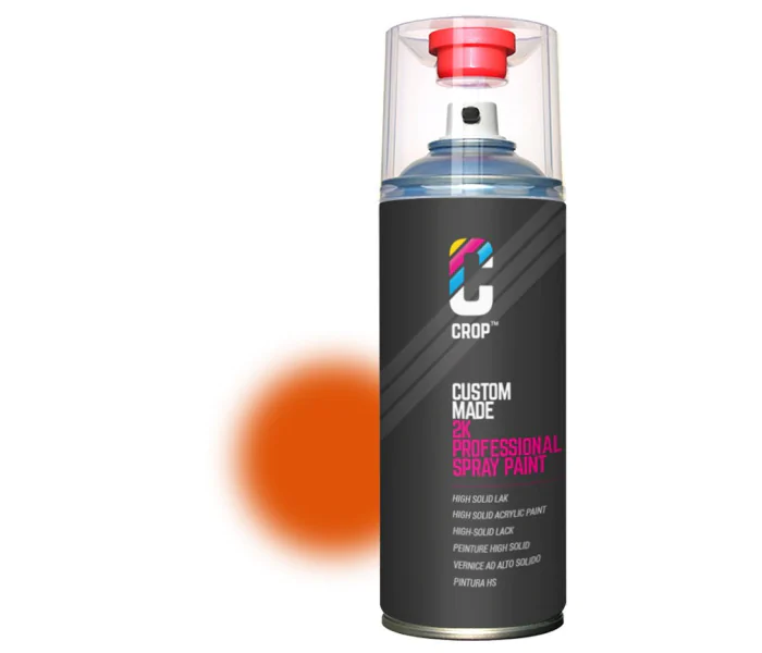 CROP 2K Spuitbus RAL 2009 Verkeersoranje 400ml
