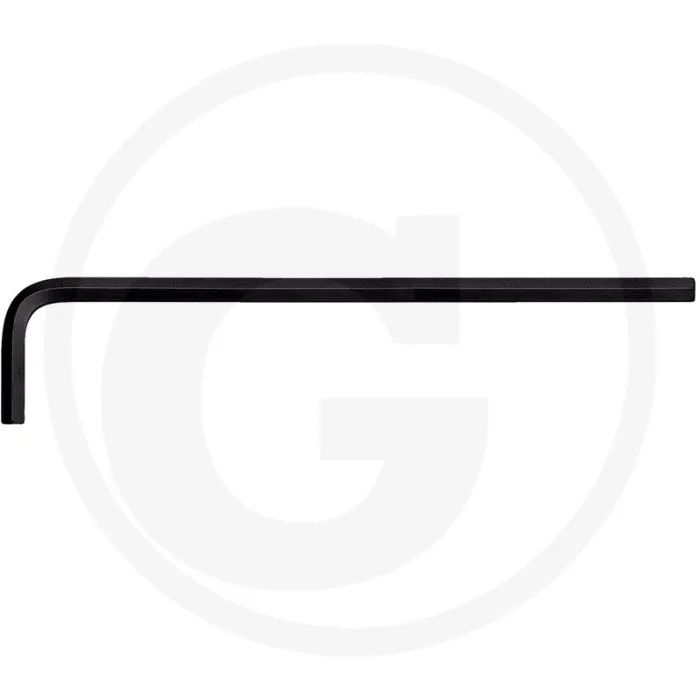 KS TOOLS BASIC BINNENZESKANTWINKELSTIFTSCHLüSSEL, LANG, 17 MM, DURCHGEHEND GEHäRTET