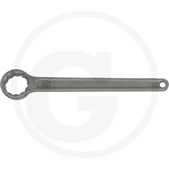 KS TOOLS EINRINGSCHLüSSEL, GERADE, 90 MM  FLANKTRACTIONPROFIL