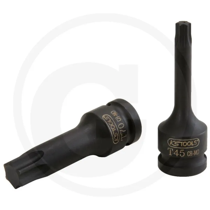 KS TOOLS KS TOOLS 1/2” KRACHTDOPSLEUTELBIT VOOR TXBOUTEN, LENGTE 75MM