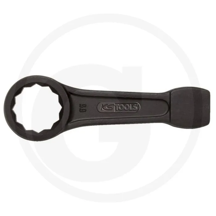 KS TOOLS SLAGRINGSLEUTEL, 4" MET FLANKTRACTIONPROFIL