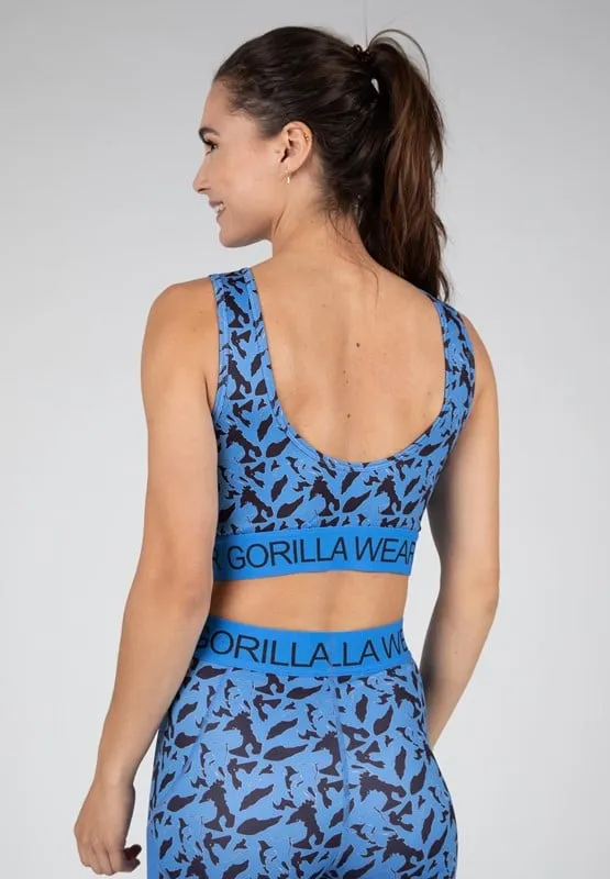 OSSEO CROP TOP  BLUE  L