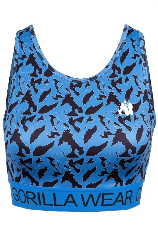 OSSEO CROP TOP  BLUE  L