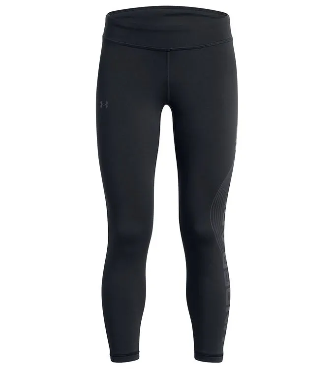 UNDER ARMOUR LEGGINGS  BEWEGINGSNOVITEIT CROP  ZWART