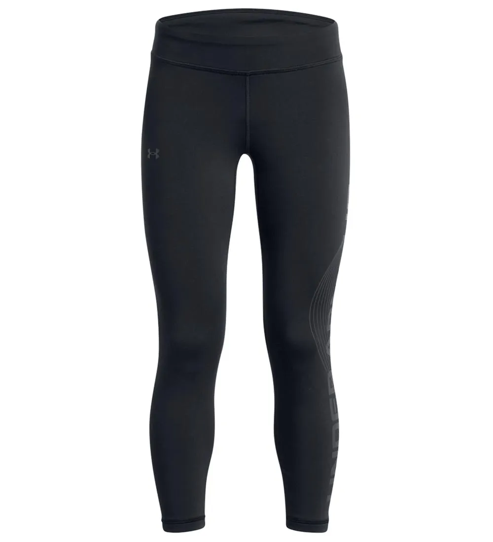 UNDER ARMOUR LEGGINGS  BEWEGINGSNOVITEIT CROP  ZWART