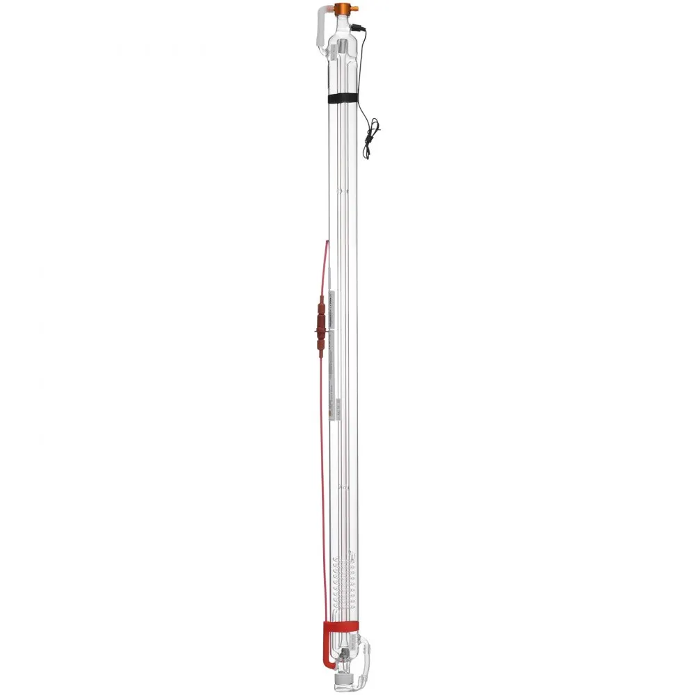 VEVOR 60W CO2 laserbuis 125cm laserbuis voor CO2 lasergraveur glazen laserbuis