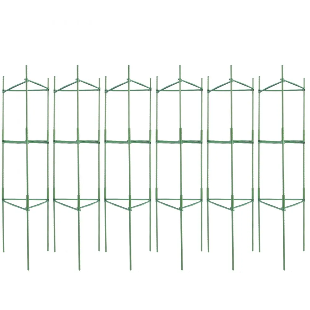 VEVOR 6x traliewerk bloemenhouder tomatenkooi plantenhouder plantensteun 122cm
