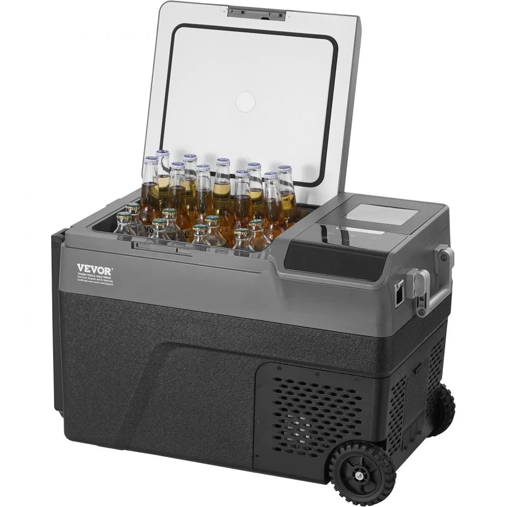 VEVOR Draagbare autokoelkast met vriesvak, koelboxcompressor, 35 liter, enkele zone