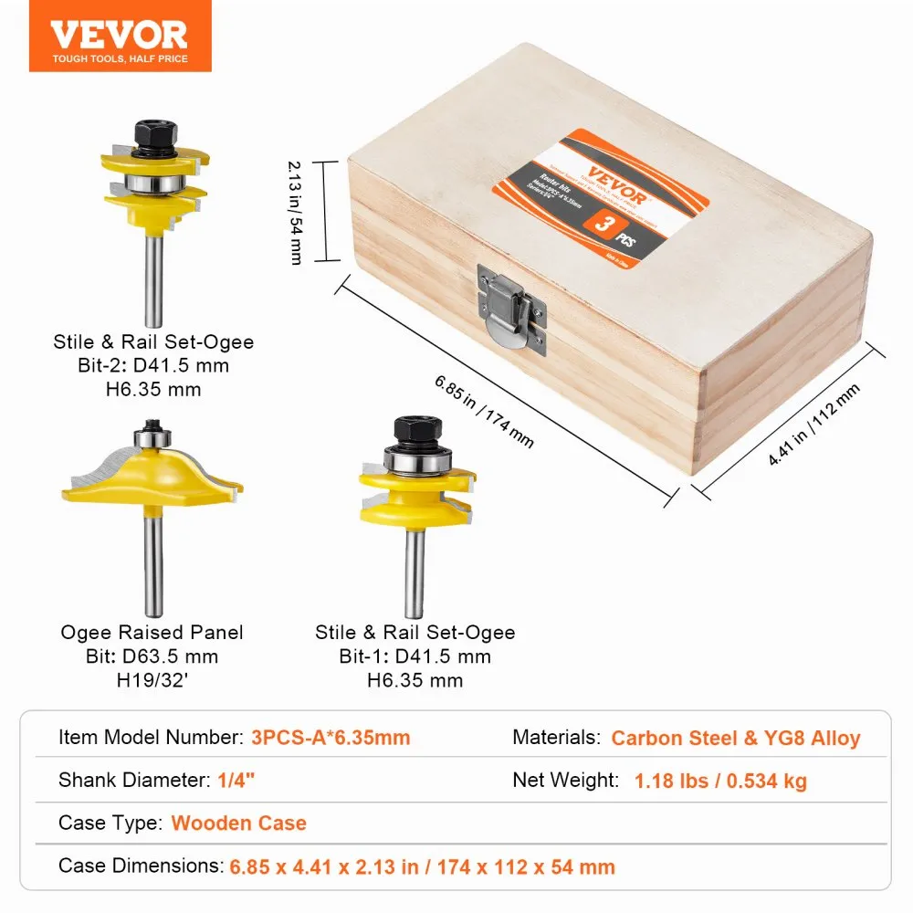 VEVOR FREESSET, 3DELIG, FREESSET, FREESBITS INCLUSIEF DRAAGTAS