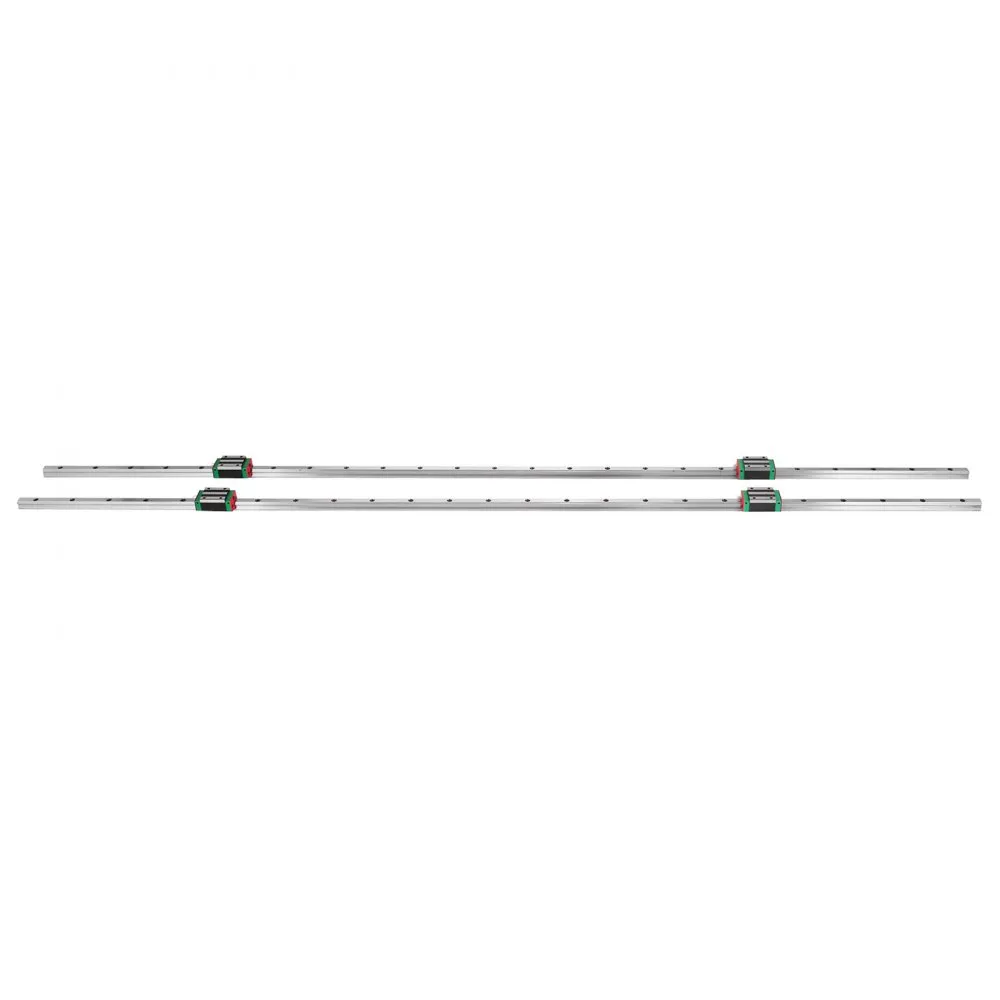 VEVOR LINEAIRE RAILS 151500MM 2X LINEAIRE GELEIDINGSRAIL 4X VIERKANT TYPE LAGERBLOK MATIGE KOSTEN