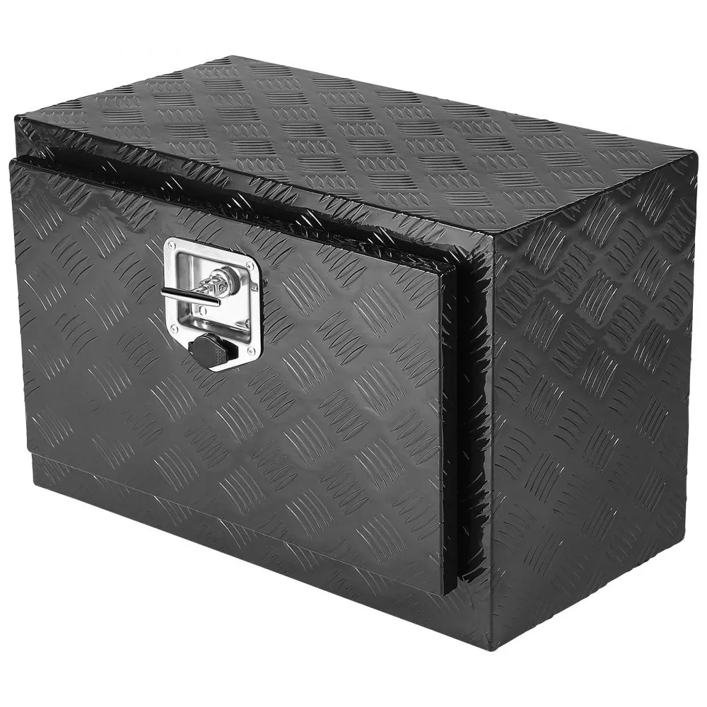 VEVOR onderbouw gereedschapskist vrachtwagen gereedschapskist aanhangerbak 61x43x46cm zwart