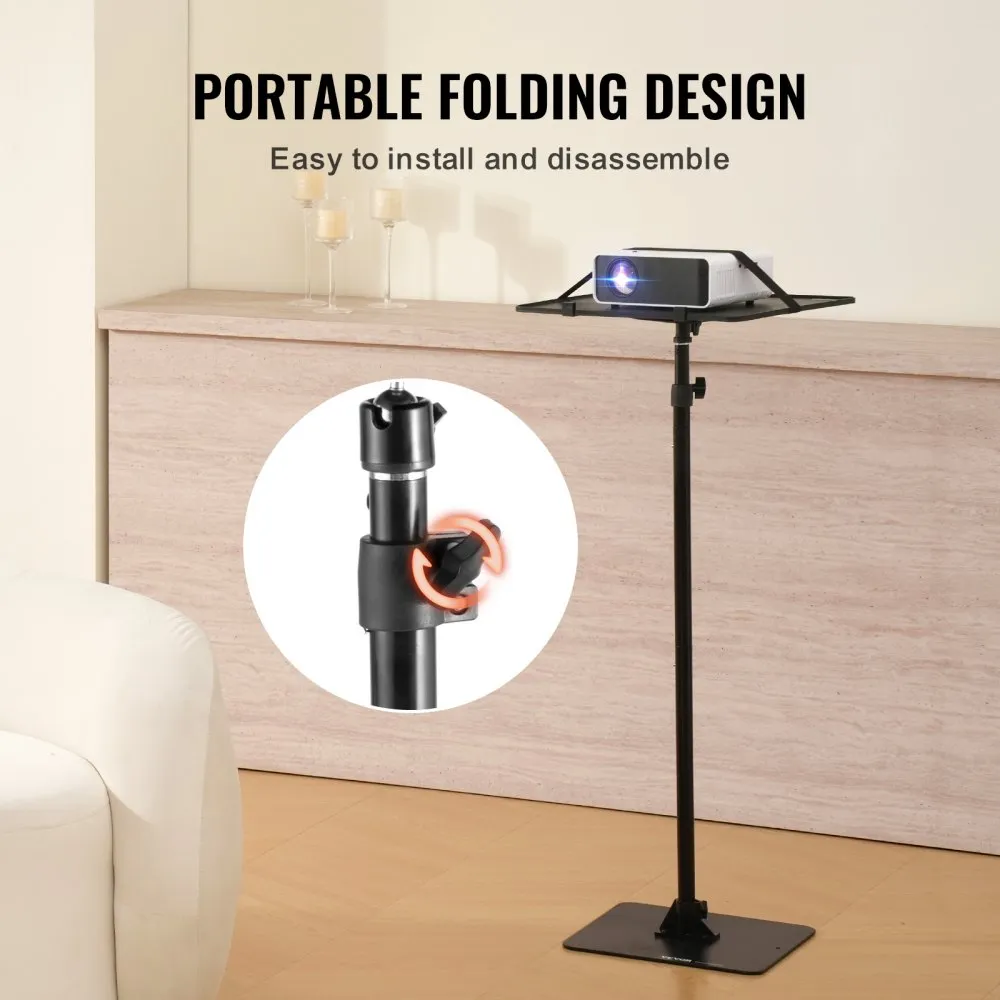 VEVOR PROJECTORSTANDAARD PROJECTORSTANDAARD LAPTOPSTANDAARD VERSTELBAAR 77161 CM