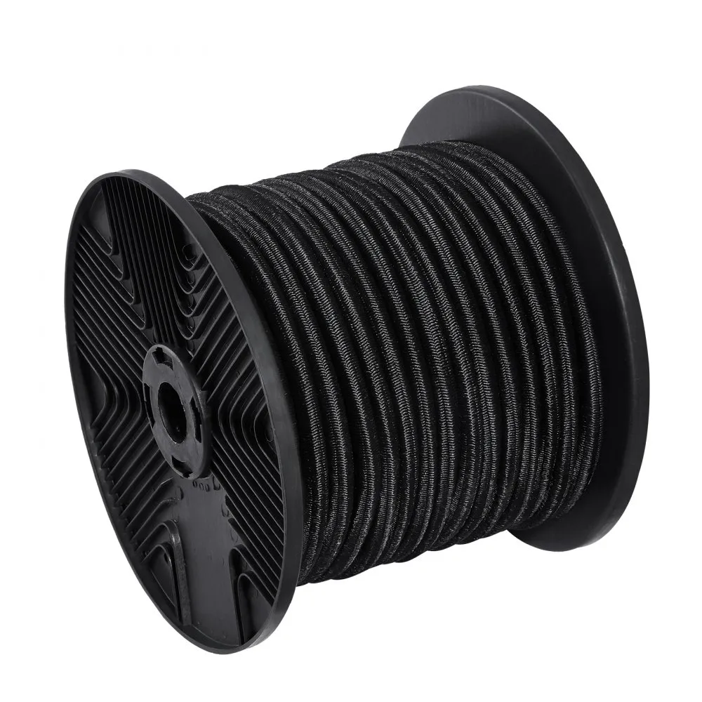 VEVOR spanningsrubber spankabel bagage rubberen expanderkabel rubberen lijn rekbaar φ6mmx36m