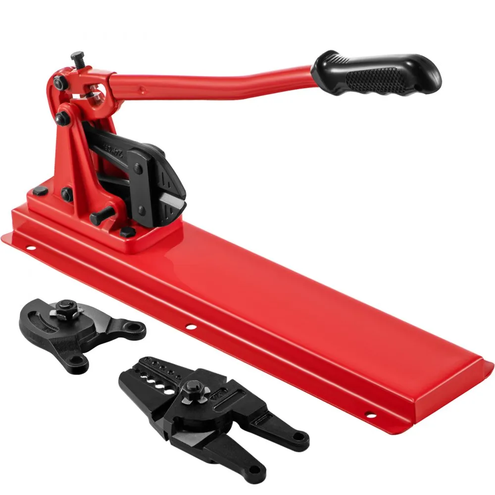 VEVOR tafelpersgereedschap, draadkabelpersgereedschap met krimpkabelboutsnijkop