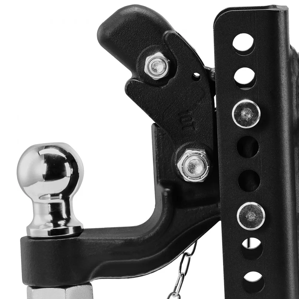 VEVOR TRAILER HITCH 9T ONTVANGERHAAK 63,576,2MM RING 435X125X280MM