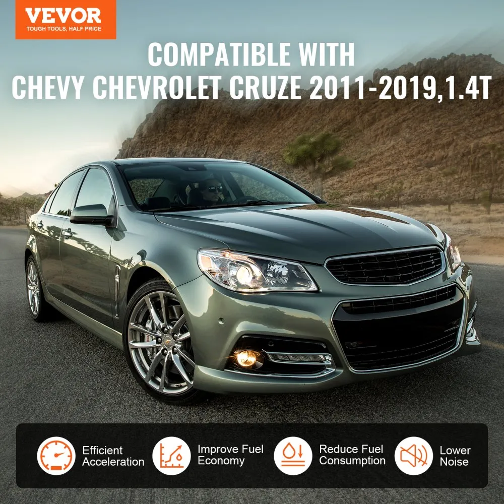 VEVOR TURBOTURBOCOMPRESSORSET VOOR CHEVY CHEVROLET CRUZE 20112019 1.4TMOTOREN