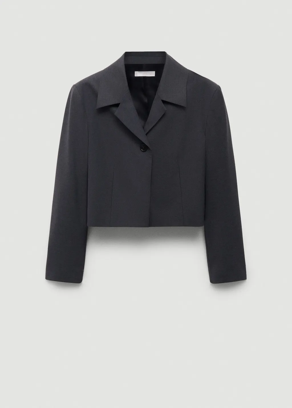 Wollen crop blazer